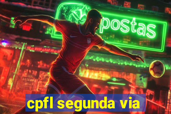 cpfl segunda via